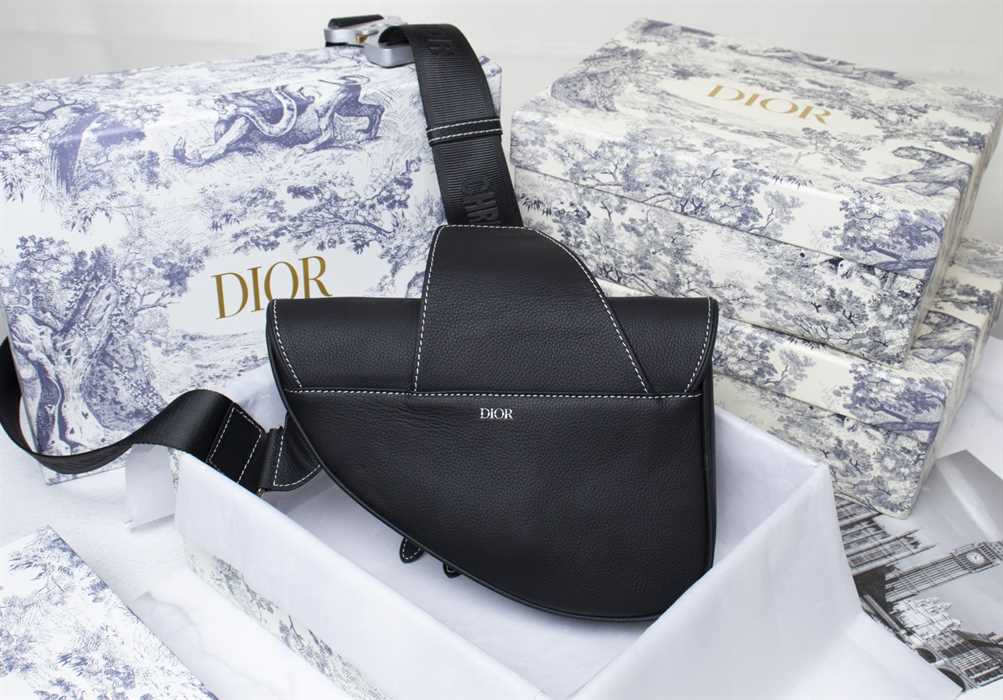 Dior Saddle Bag Black replica