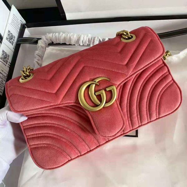 Gucci GG Marmont Velvet Shoulder Bag replica