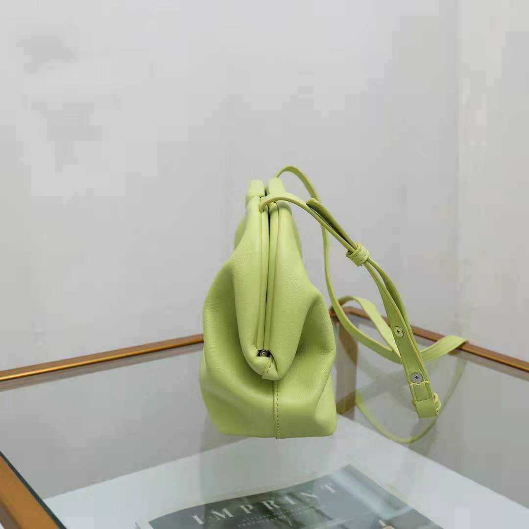 Bottega Veneta Small Leather Point Top-Handle Bag replica