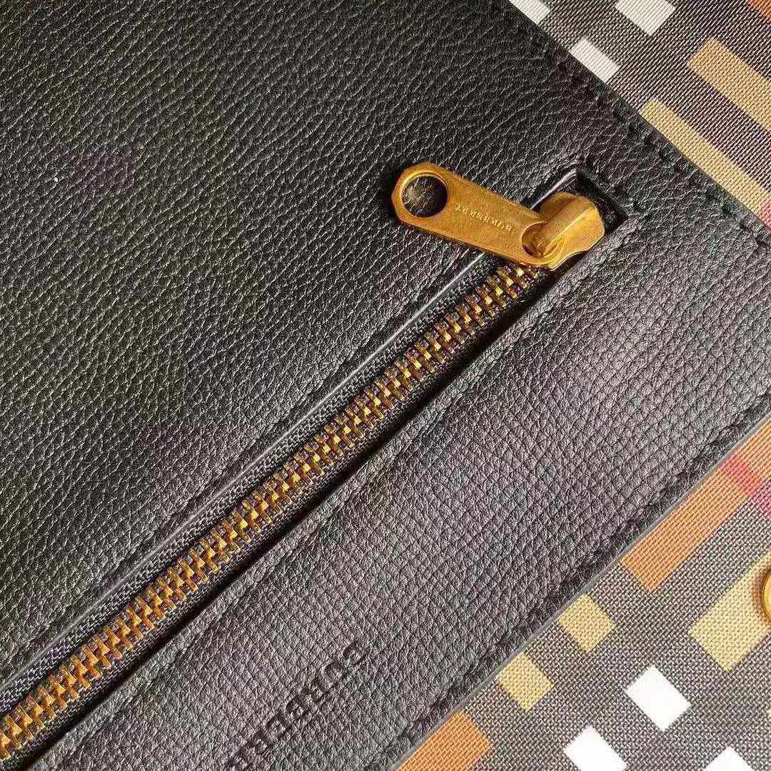 Burberry Leather Crest Small Tote Bag replica