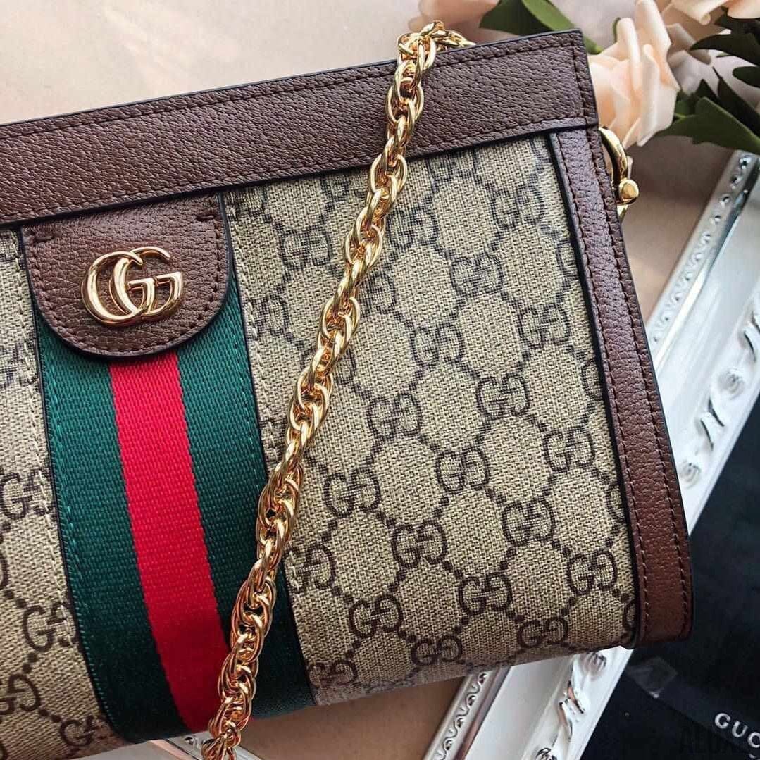 Gucci Supreme Ophidia Small replica bag