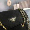 Prada Black Quilted Nylon Vintage Shoulder Bag replica
