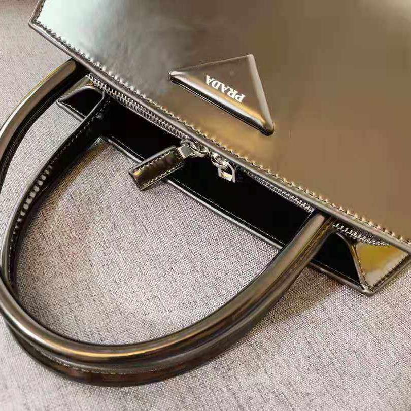 Prada Brushed leather handbag replica