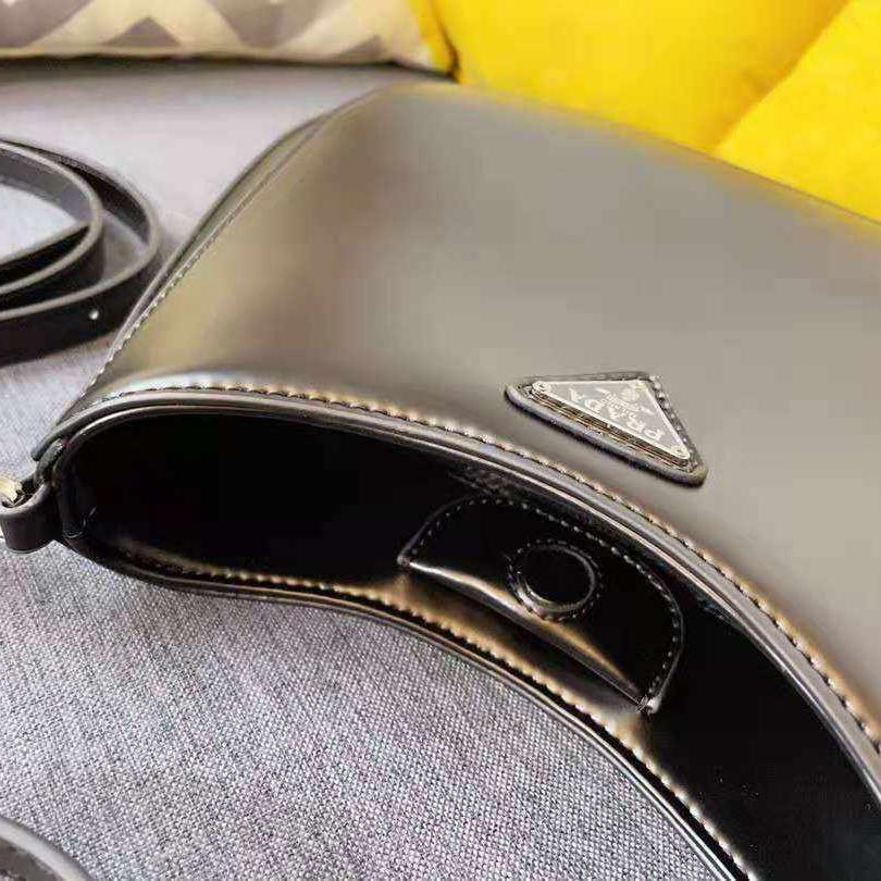 Prada Cleo brushed leather shoulder bag replica