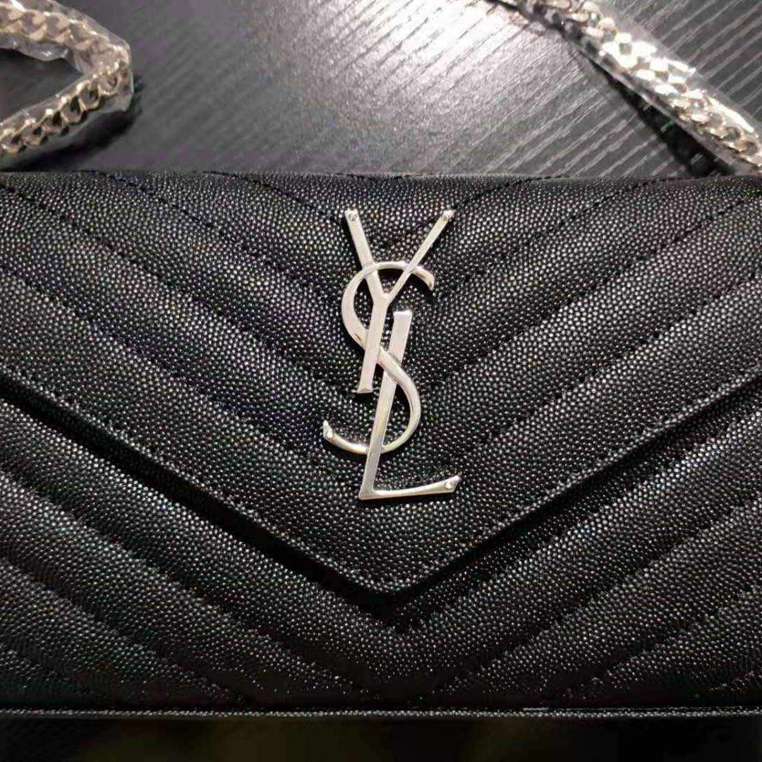 YSL Monogram chain wallet replica
