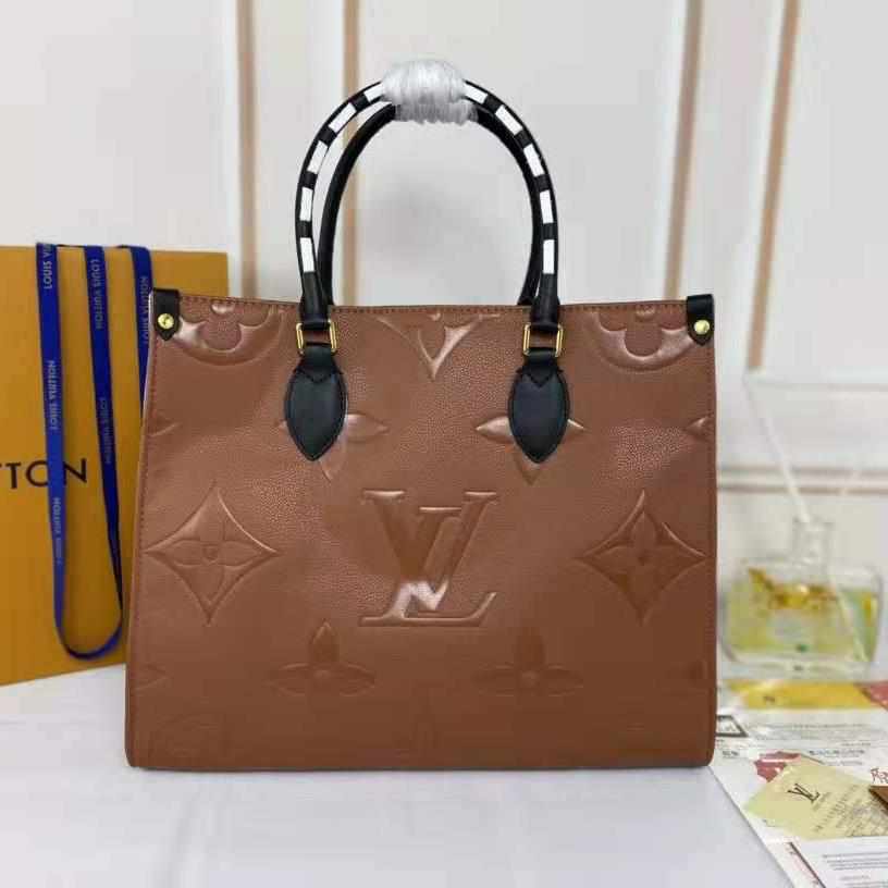 Louis Vuitton Onthego MM tote Wild at Heart replica