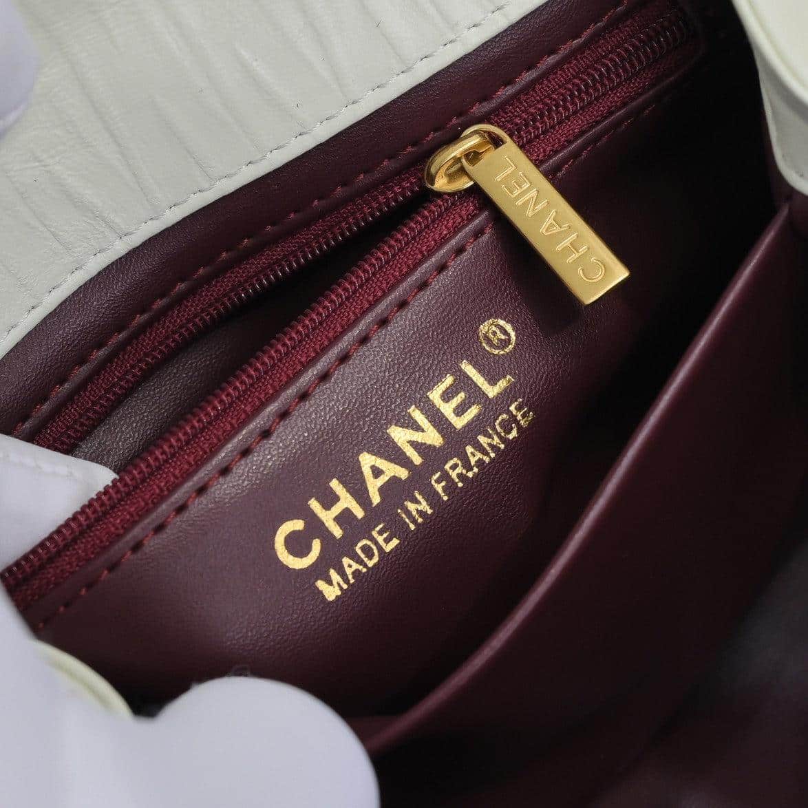 chanel cc handle bag