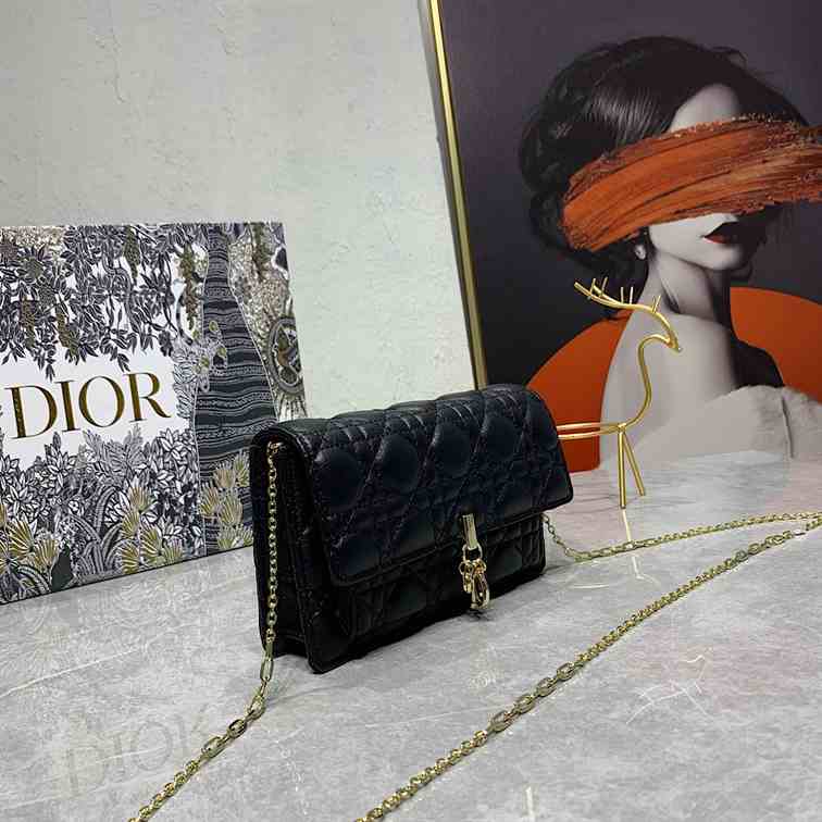 Dior LADY DIOR CHAIN POUCH replica