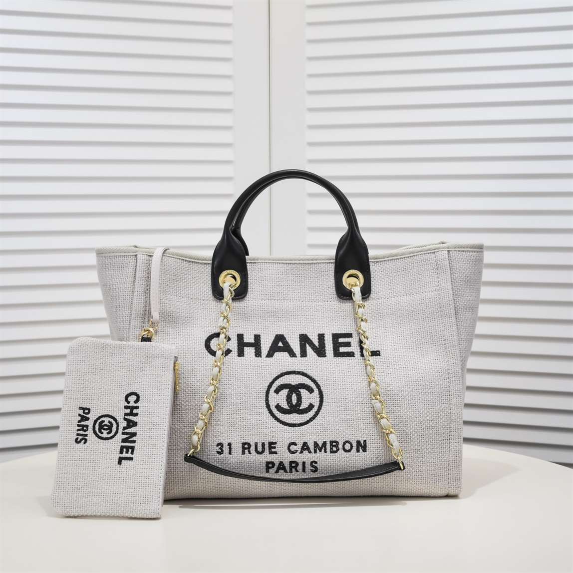 Chanel Medium Deauville Tote bag replica - Affordable Luxury Bags