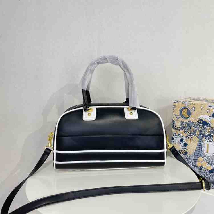 Dior MEDIUM VIBE ZIP BOWLING BAG Smooth Calfskin replica