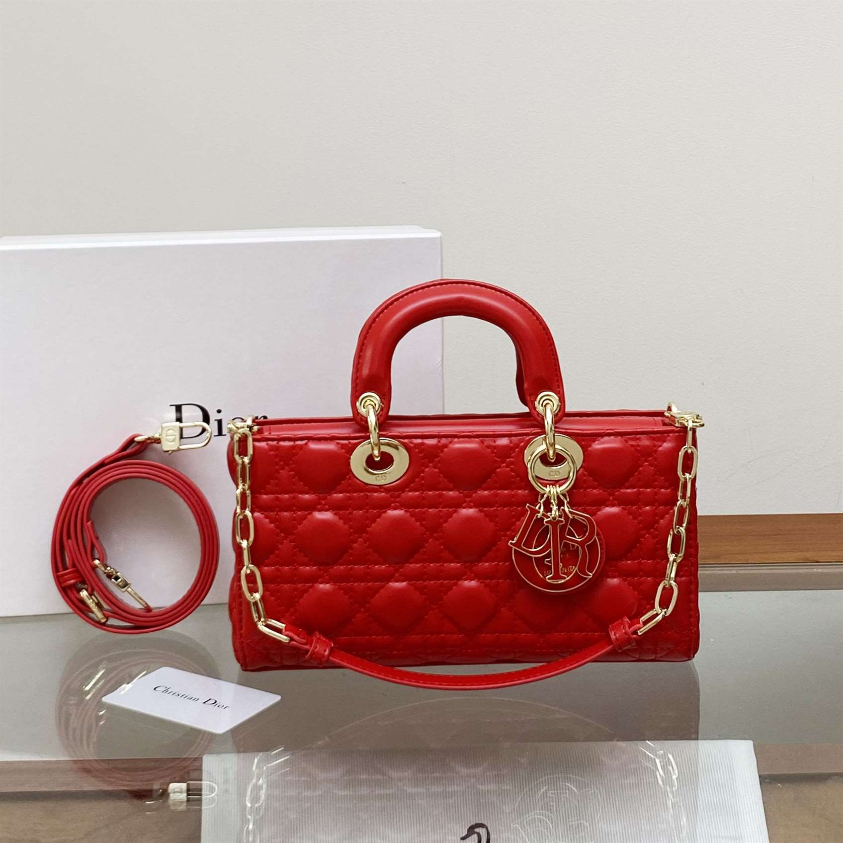 Dior LADY D-JOY BAG Cannage Lambskin replica