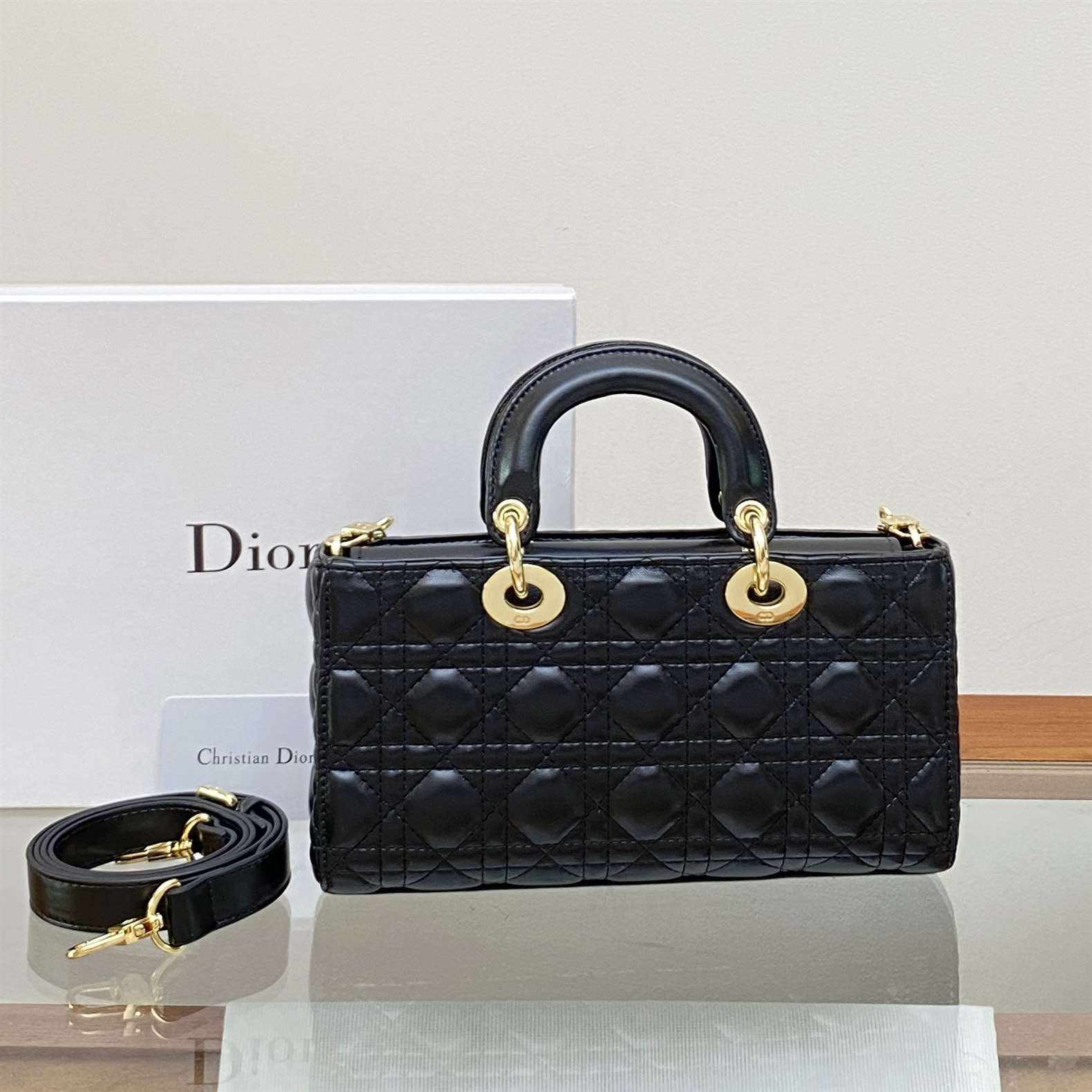 Dior LADY D-JOY BAG Cannage Lambskin replica