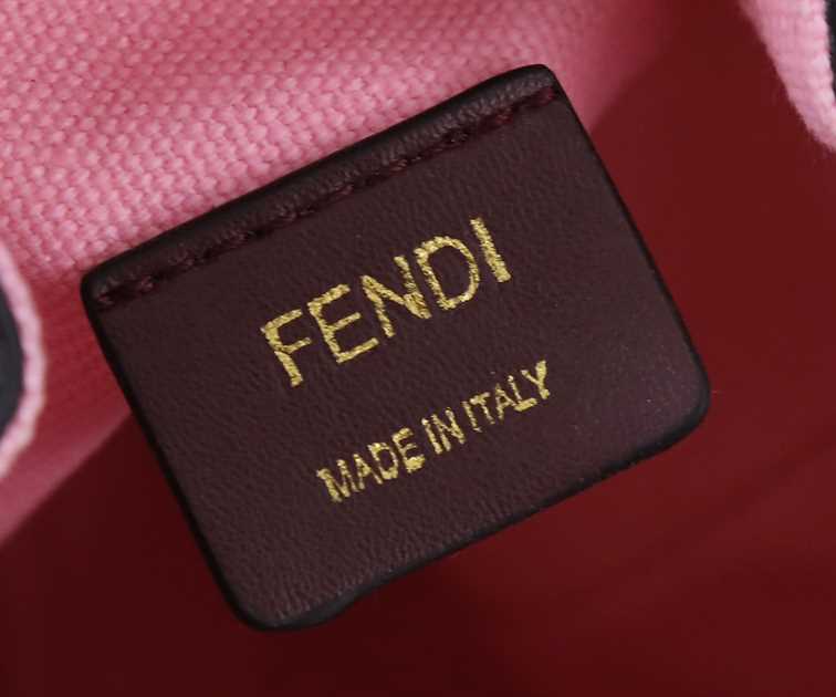 Fendi Mon Tresor Canvas FF Mini Bag replica