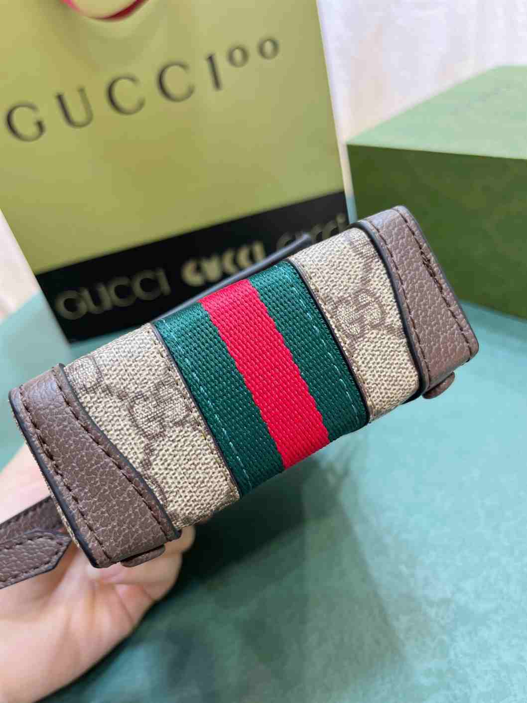 Gucci Ophidia Top Handle Mini Bag replica