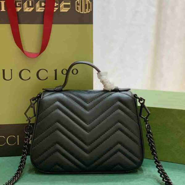 Gucci GG Marmont Mini Mop Handle Bag replica