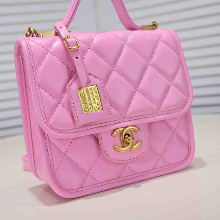 Chanel SMALL FLAP BAG WITH TOP HANDLE replica