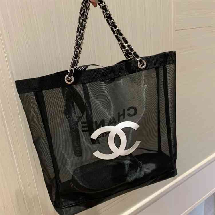 Chanel VIP Mesh Tote and Makeup Bag replica