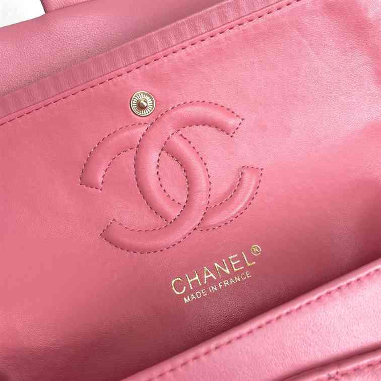 CHANEL Shiny Caviar Quilted Small Double Flap replica