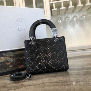Dior MEDIUM LADY DIOR STRASS BAG replica