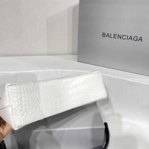 Balenciaga DOWNTOWN SMALL CROC-EMBOSSED SHOULDER replica