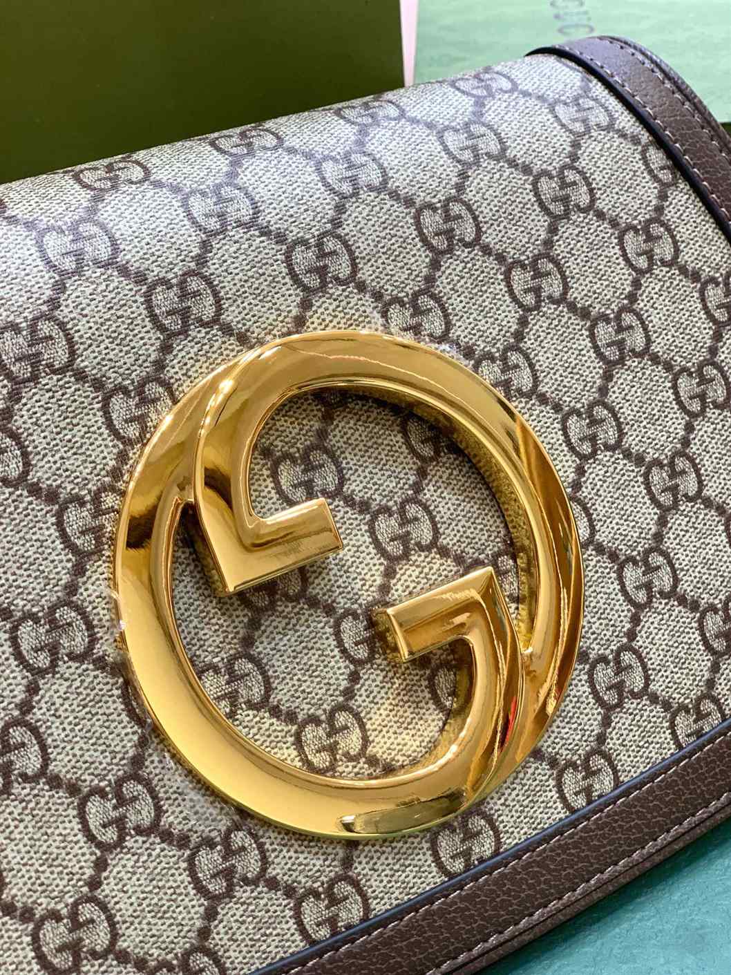 Gucci Blondie canvas bag replica