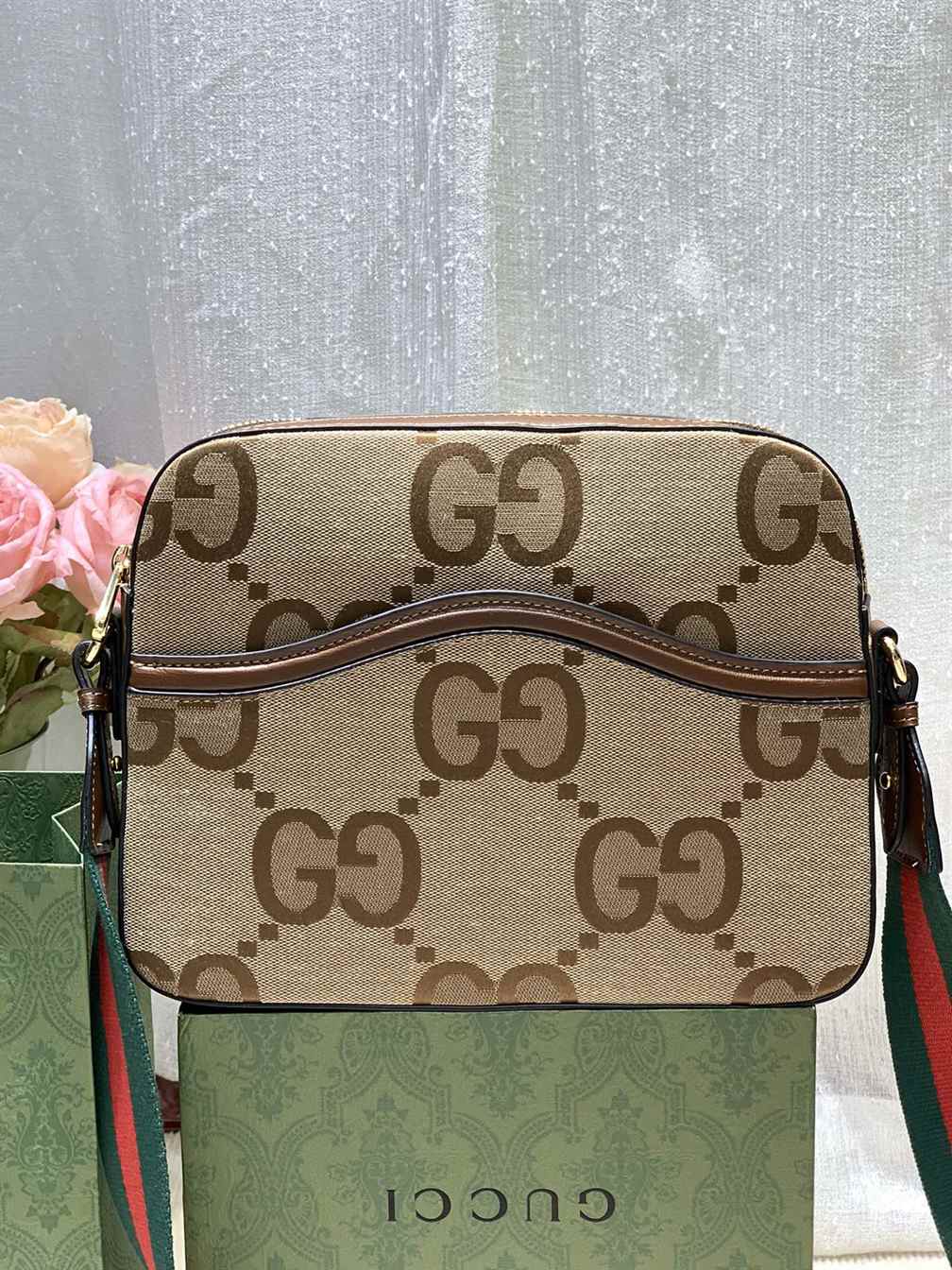 Gucci Messenger Bag With Jumbo GG replica