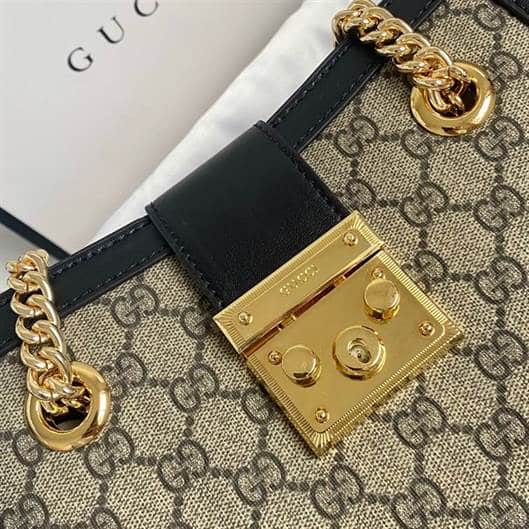 Gucci Small GG Supreme Padlock Shoulder Bag replica