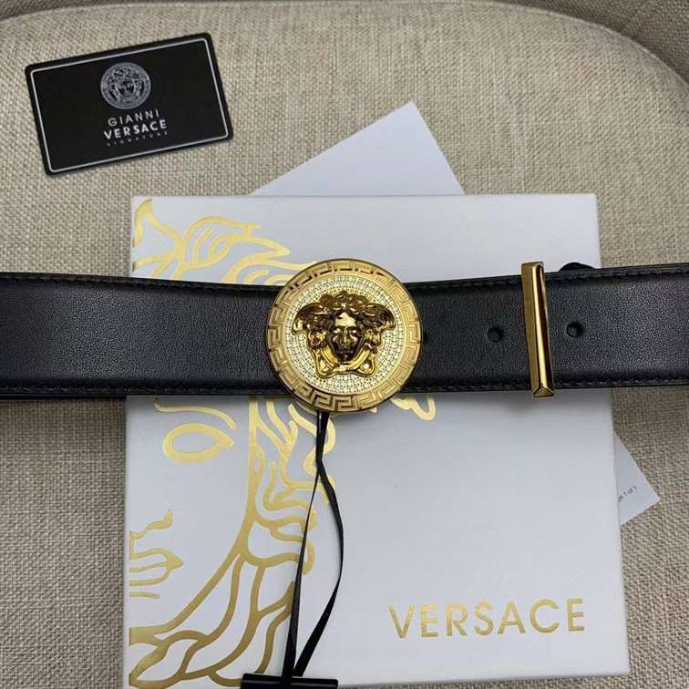 Versace Medusa Logo Belt