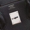 Hermes Birkin bag 35 Black Togo leather replica