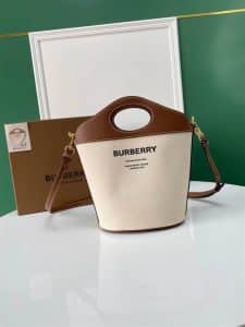Burberry Small Horseferry Pocket Bucket Bag replica