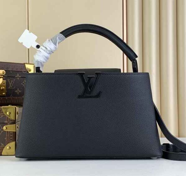 Louis Vuitton Capucines East-West MM-Original Replica